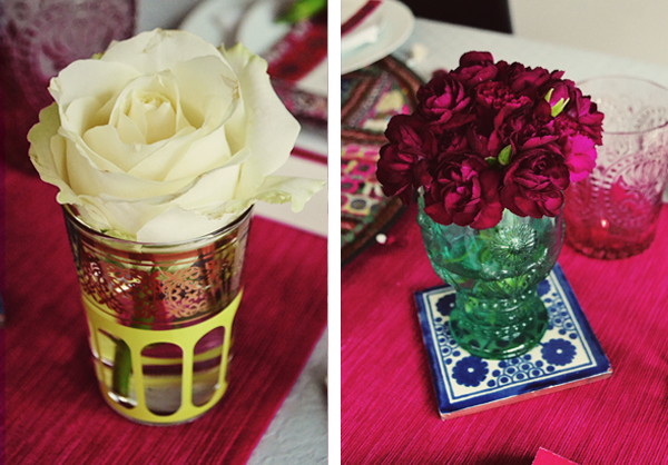 Wedding reception ideas - colourful Moroccan Evening