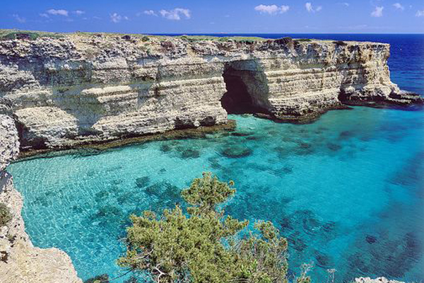 honeymoon ideas - europe italy puglia pristine blue water