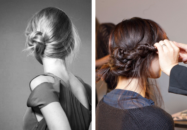 Wedding hair ideas - soft and loose updos 