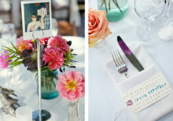 Wedding table ideas - pretty place settings