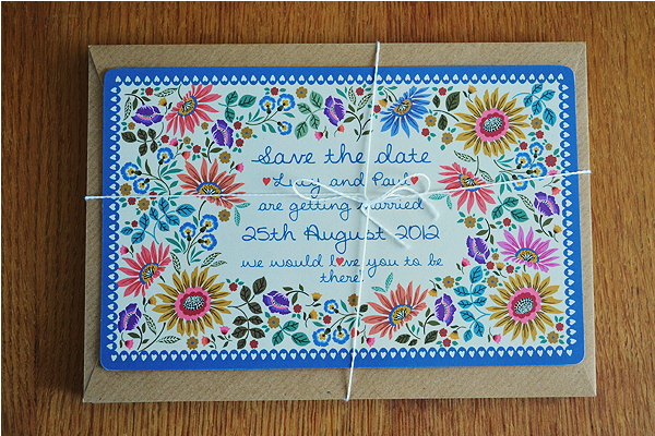 Wedding Stationery - Save the Dates revealed