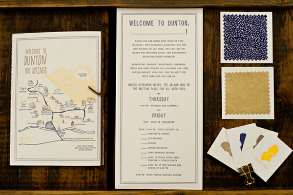 Wedding stationery ideas - Wedding invitation maps