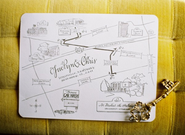 Wedding stationery ideas - Wedding invitation maps