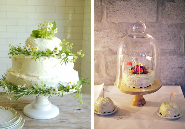 Wedding cake ideas - homemade cakes