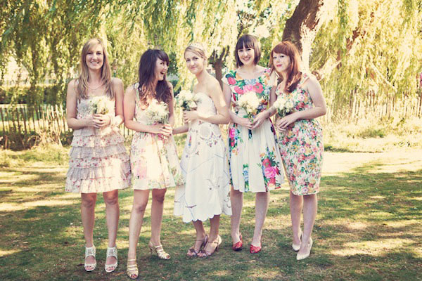 Wedding ideas - Vintage inspired eclectic English wedding