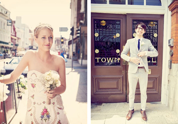 Wedding ideas - Vintage inspired eclectic English wedding