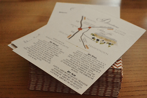 Wedding stationery ideas -H&N bespoke wedding invitations