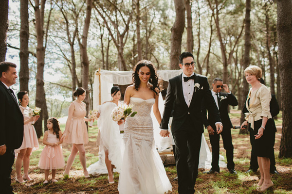 Cheree & Mitchell's real wedding via Jonas Peterson