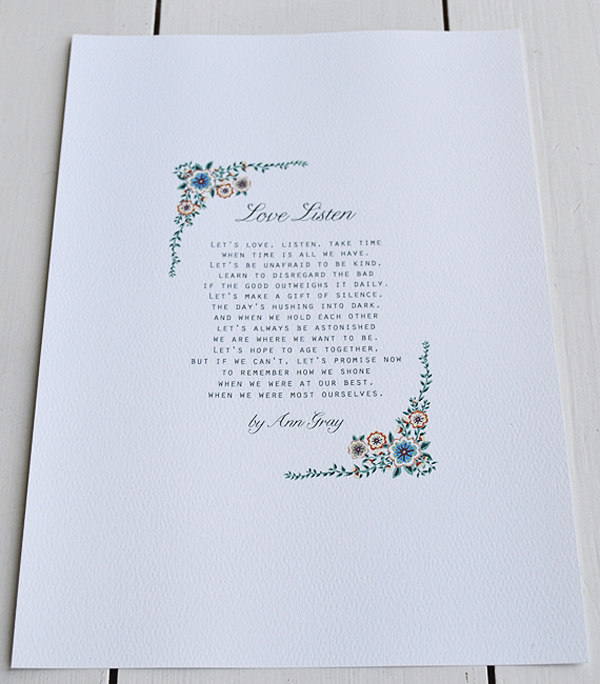 personalised wedding print_lucysaysido english summer garden collection
