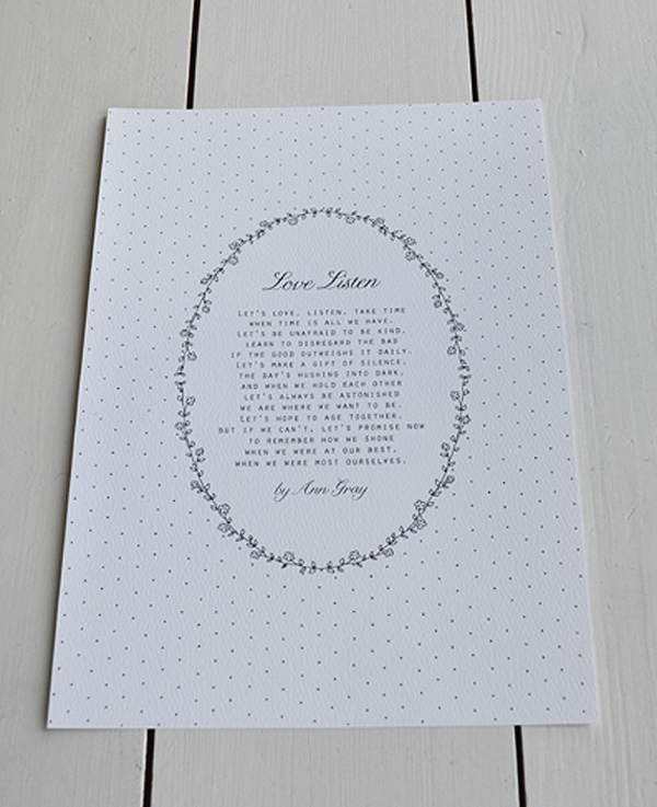 personalised wedding print_lucysaysido daisy chain collection