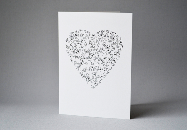 daisy chain heart card @lucysaysido #valentines