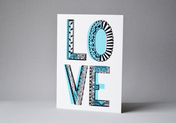 love letters blue card @lucysaysido #valentines
