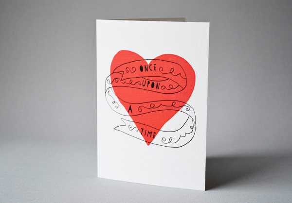once upon a time card @lucysaysido #valentines