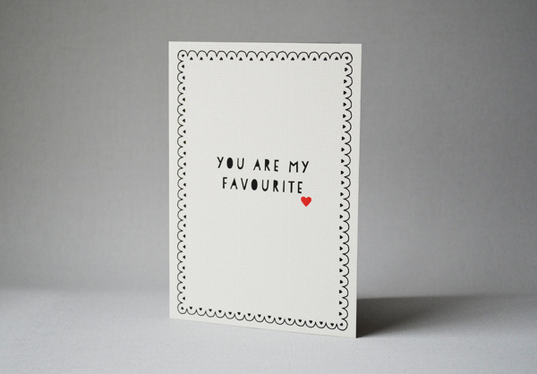 you are my favourite card @lucysaysido #valentines