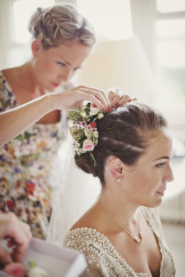 lucysaysido wedding hair braids plaits and flowers