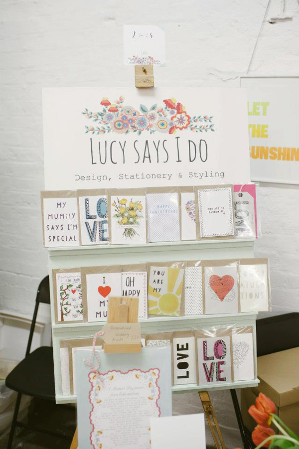 Lucy says I do stand at A Most Curious wedding Fair Photography by Alex at www.my-lovestory.co.uk