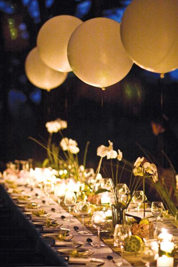 weddings with balloons ideas table decor balloons lucysaysido