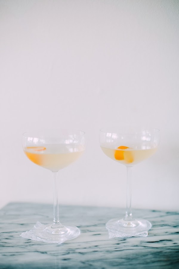 ORANGE COSMO christmas cocktail ideas