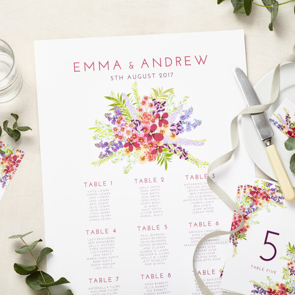 Lucy says I do sceret garden wedding seating plan002