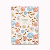beautiful A5 notebook garden flower design 96 ruled pages