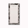 to do list notepad small gift monochrome tropical botanical gift