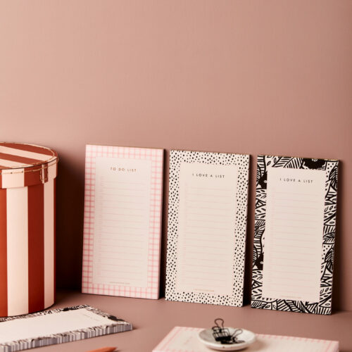 to do list notepad jotter pretty designs check list beautiful paper little gift sulking room pink