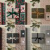 assorted christmas gift wrap sets double sided wrapping paper