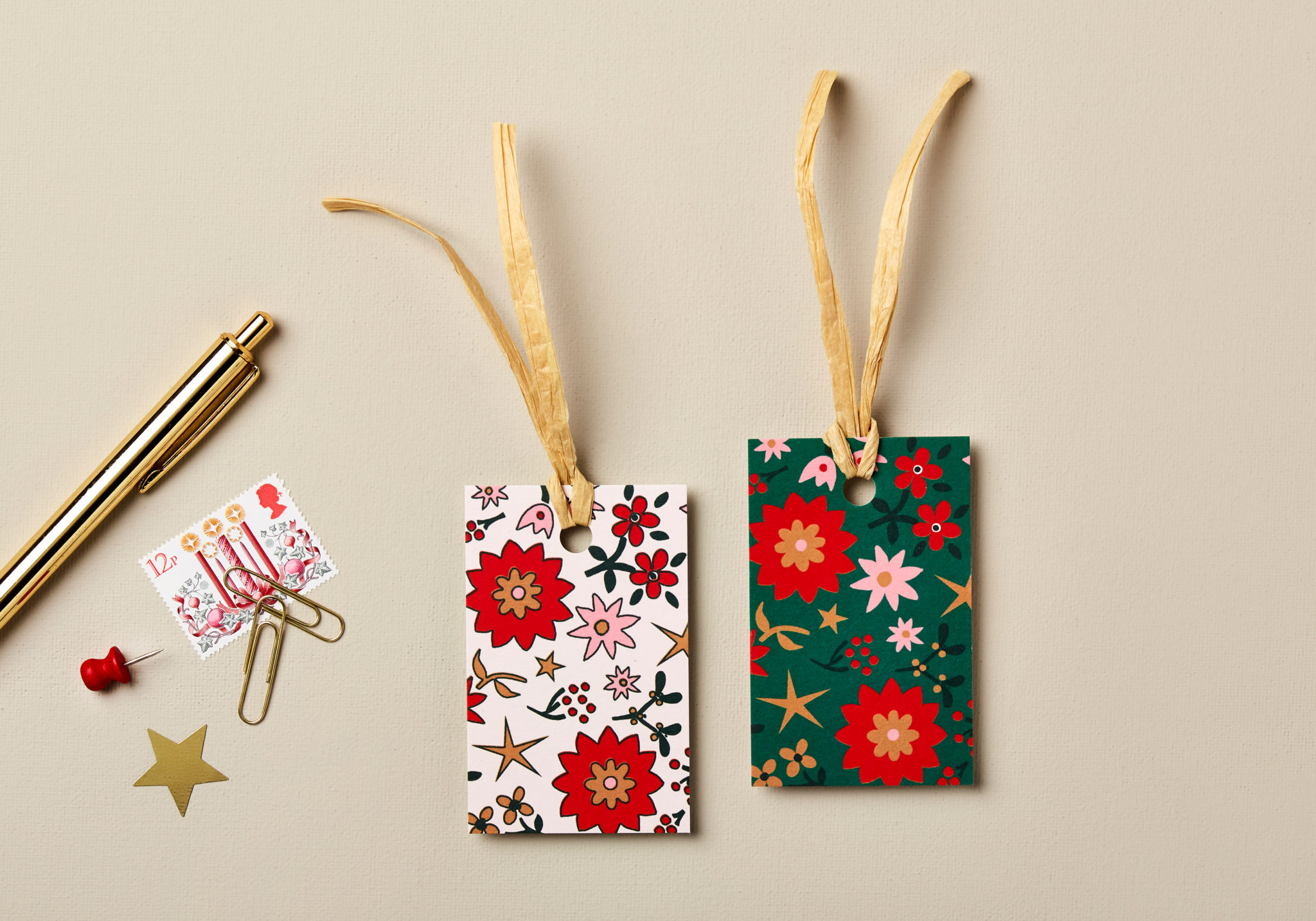 Christmas DIY Kit | Christmas Tags set of 6