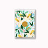 Happy Mothers Day card Spring daffodils green and yellow card