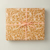 beautiful birthday gift wrap golden and pink secret garden wrapping paper