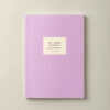 beautiful book journal lilac
