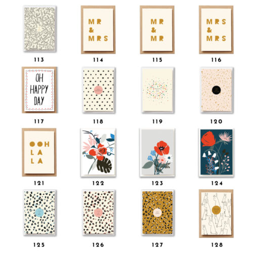 Greetings card bundle mix and match