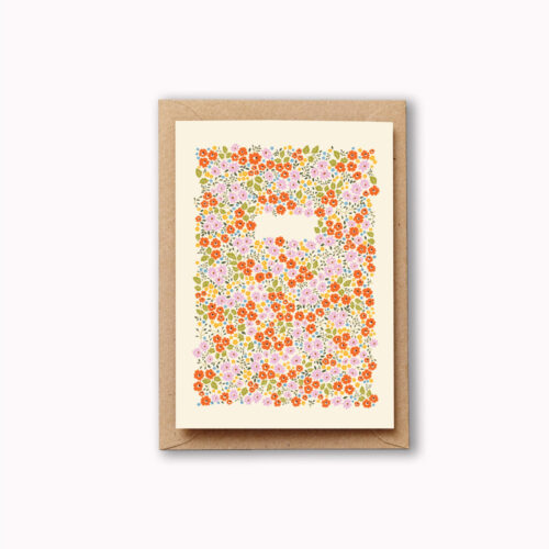 Hand-Illustrated Floral Blank Cards - Flourish in Summer Card